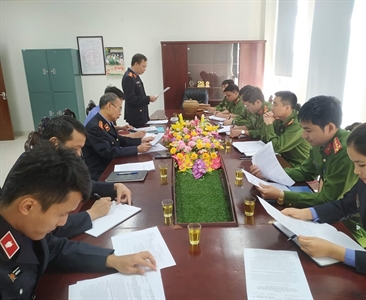 Viện KSND huyện Ứng Hoà trực tiếp kiểm sát việc tiếp nhận, giải quyết TGTBTP...